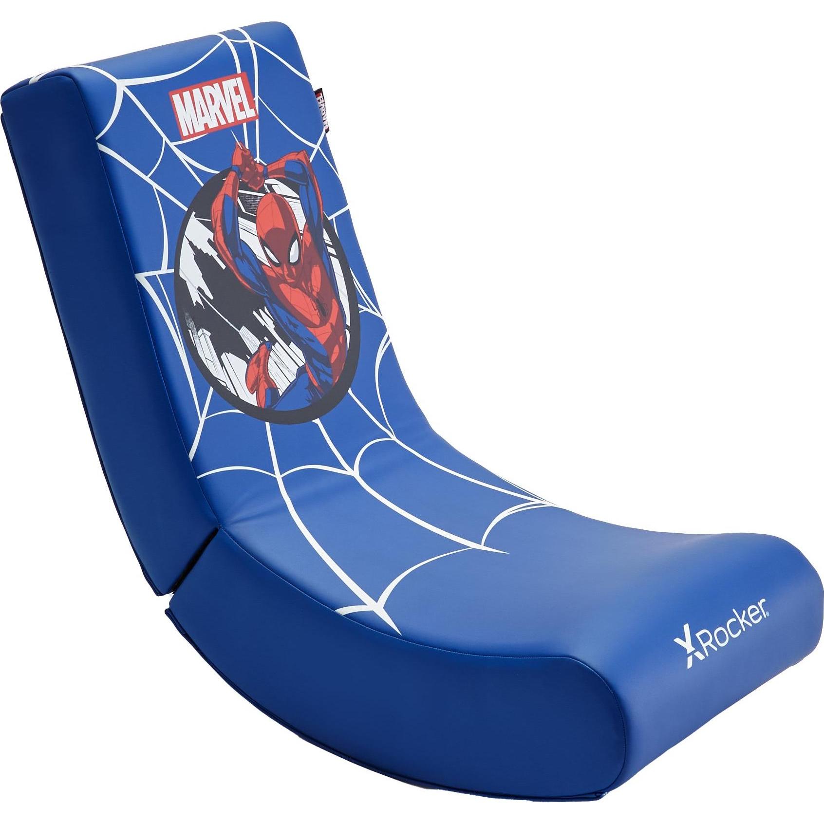 Thumbnail - X Rocker Xrocker Marvel Video Rocker Chair - Hero - Spider-Man, Gaming Stuhl, Blau