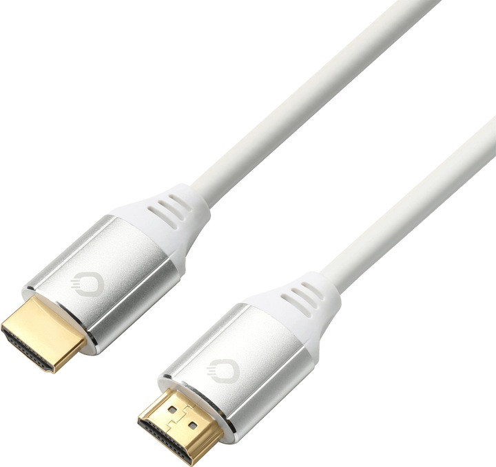 Produktbild Oehlbach HDMI AV Anschlusskabel (1x HDMI-Stecker - 1x HDMI-Stecker) 3.00m Weiss (3 m, HDMI)