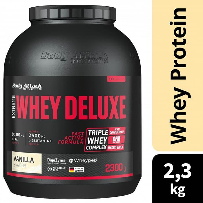 Produktbild Body Attack Extreme Whey Deluxe (2300g Dose) (Cookie, Crème, 1 Stk., 2300 g)