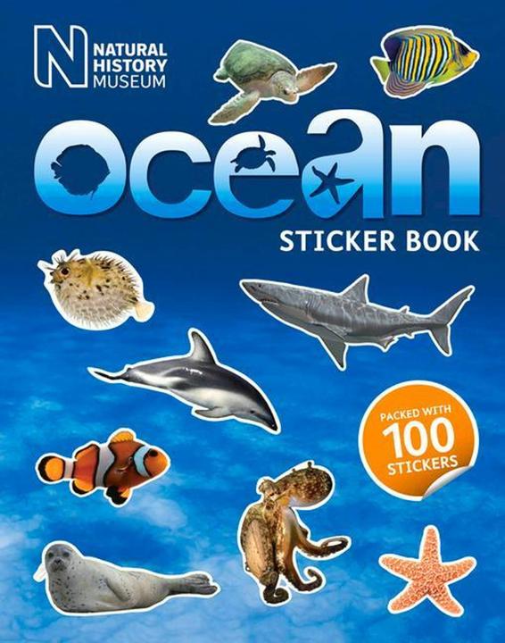 Produktbild Natural History Museum Ocean Sticker Book (100 Sticker)