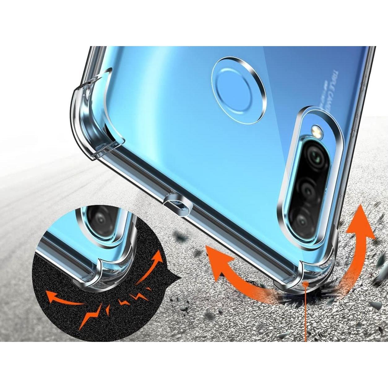 Thumbnail - Screenguard Huawei P30 Lite Hülle Crystal Soft Airbag Bumper (Huawei P30 Lite), Smartphone Hülle, Transparent