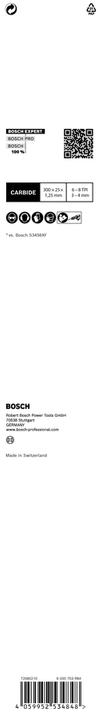 Produktbild Bosch Professional Zubehör EXPERT ‘Multi Material’ S 1256 XHM Säbelsägeblatt, 1 Stück