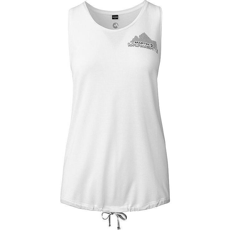 Martini, Damen, Funktionsshirt, Women's Via Sleeveless Shirt (L), Weiss, L