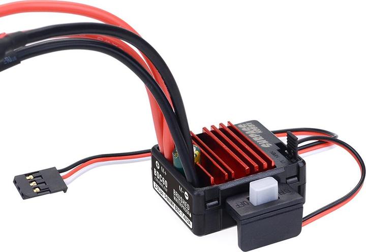 Actual product image Surpass Hobby Combo Crawler 1:10 540 Brushed Motor 16T 5-slot (13700RPM) mit 60A ESC