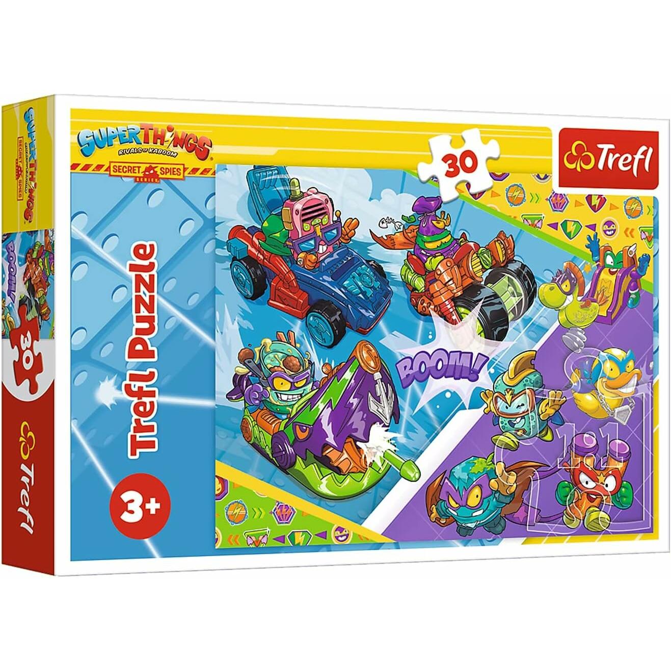 Trefl Puzzle Super Things: die Super-Spione 30 Teile (30 Teile)