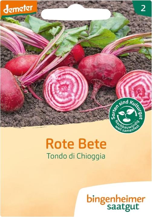 Produktbild Bingenheimer Saatgut Rote Bete Tondo di Chioggia