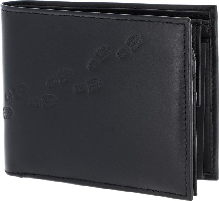 Footsteps 2.0 Embossed Black