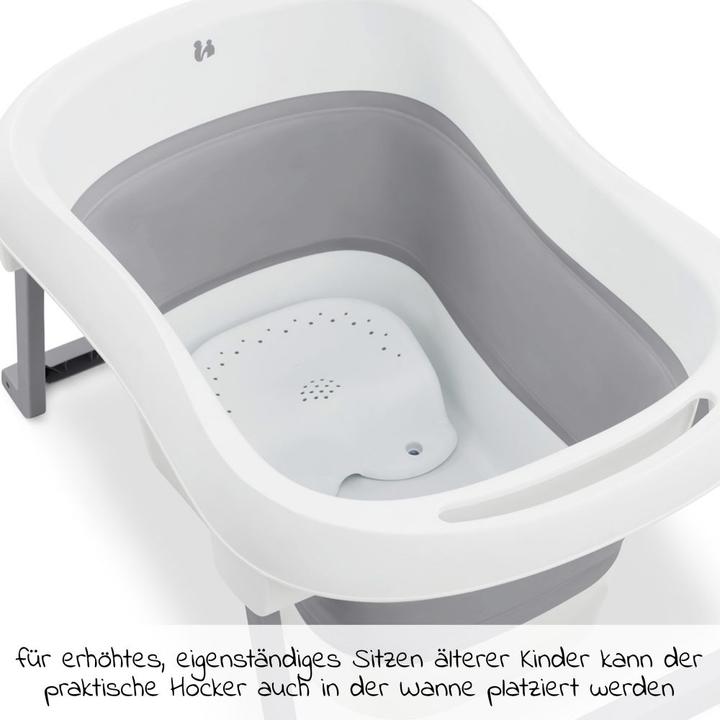 Actual product image Hauck Wash N Fold L White/Stone