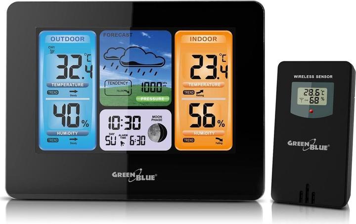 Greenblue GB526 Digitale Wetterstation Batterie
