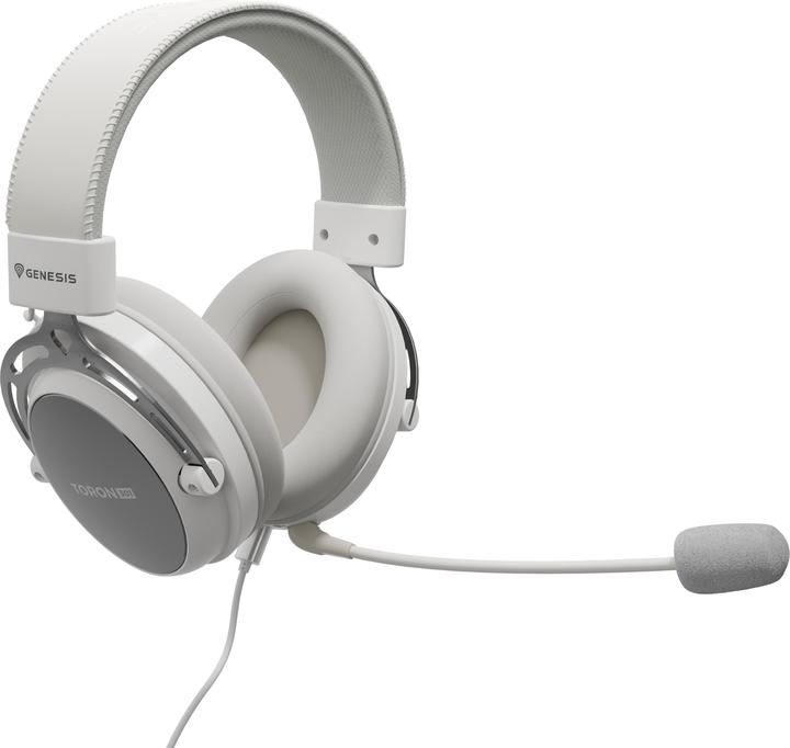 Genesis Słuchawki Toron 301 Białe (NSG-2161) (Bedraad)