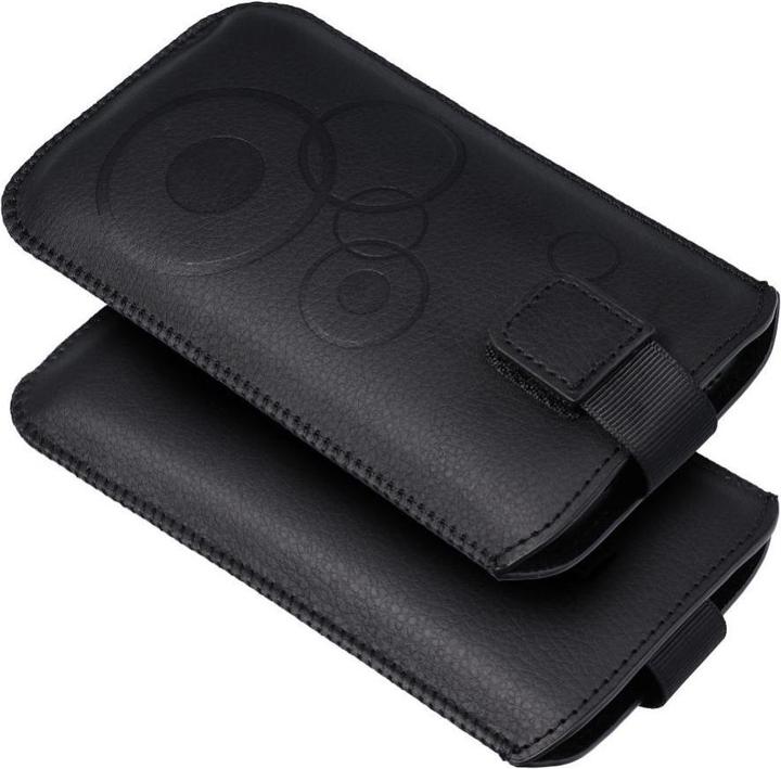 Produktbild No Name Etui Deko Sam A6 2018Hua P20 czarny black Nok 3.1Nok 5.1A20eA41 (Samsung Galaxy A41, Huawei P20, Samsung Galaxy S20, Huawei Y5 (2019), Samsung Galaxy A6, Samsung Galaxy A20e)