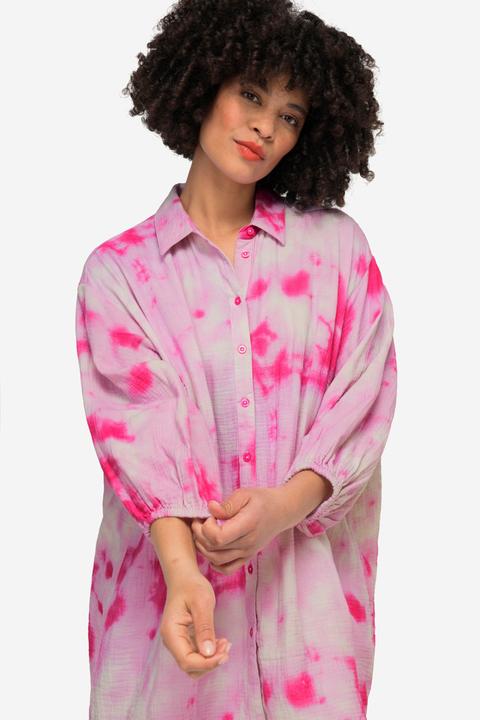 Produktbild Angel of Style Musselin-Hemdbluse, Batikmuster (52)