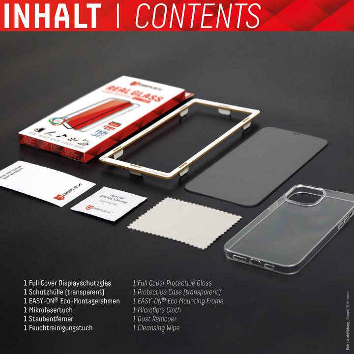 Produktbild Displex Real Glass, Full Cover Panzerglas + Handyhülle (1 Stück, Samsung Galaxy S22 Ultra)