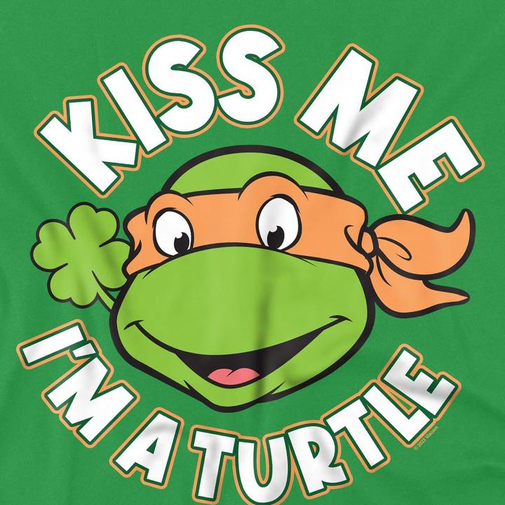 Produktbild Teenage Mutant NT Kiss Me TShirt St PatricksTag (L)