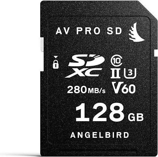 Actual product image Angelbird AV PRO V60 (128 GB, SDXC, U3, UHS-II)