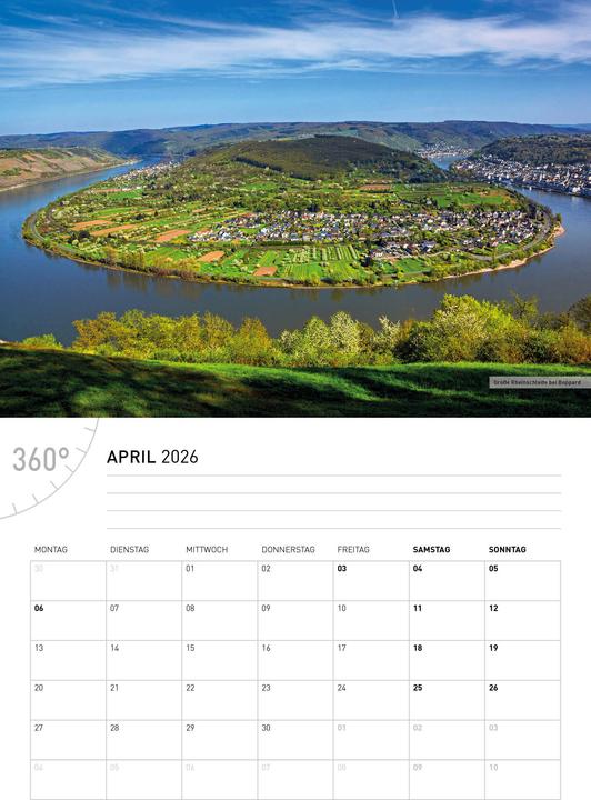 Produktbild OberesMittelrheintalBroschürenkalender2026 (A3, A4)