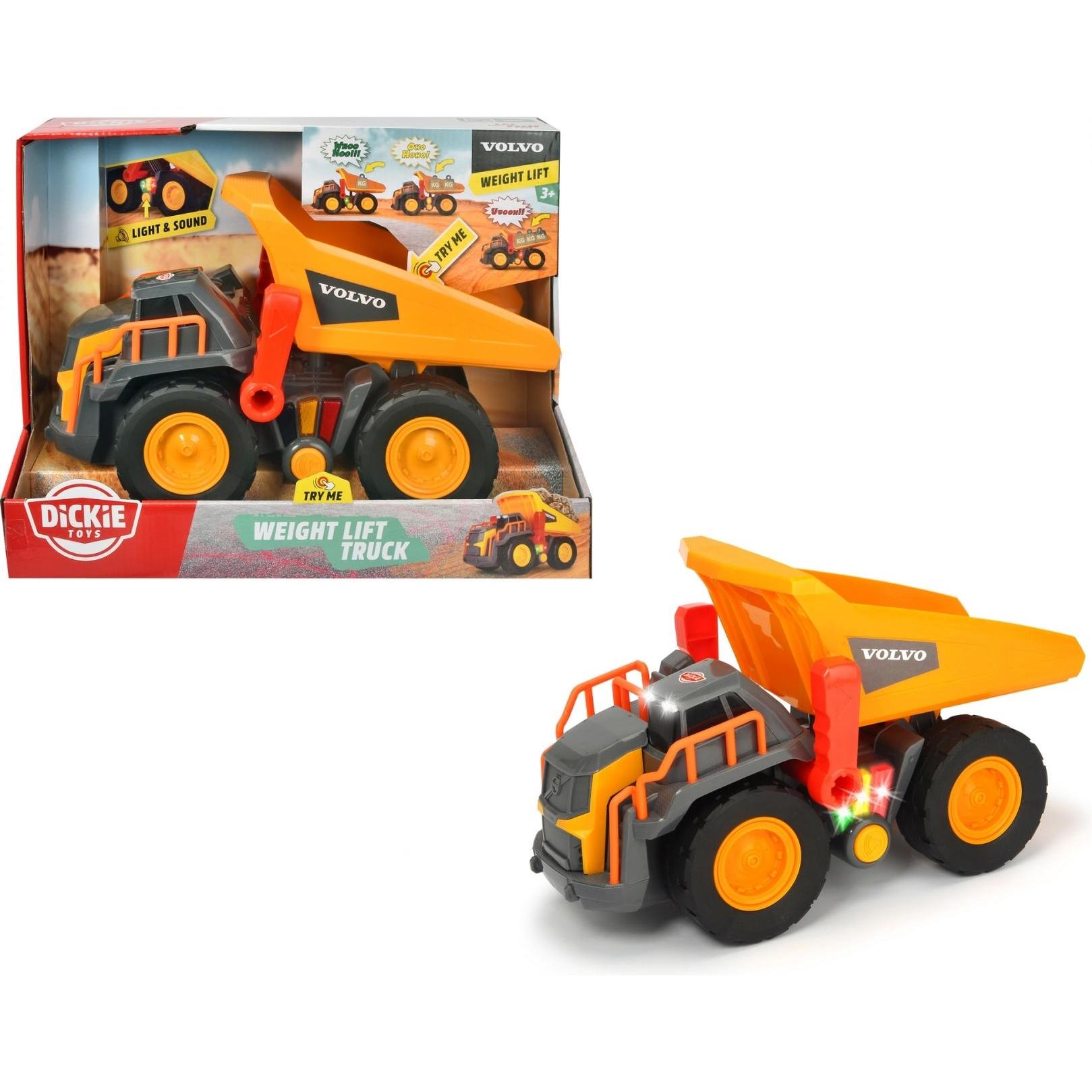 Dickie Giallo Volvo Weight Lift Truck