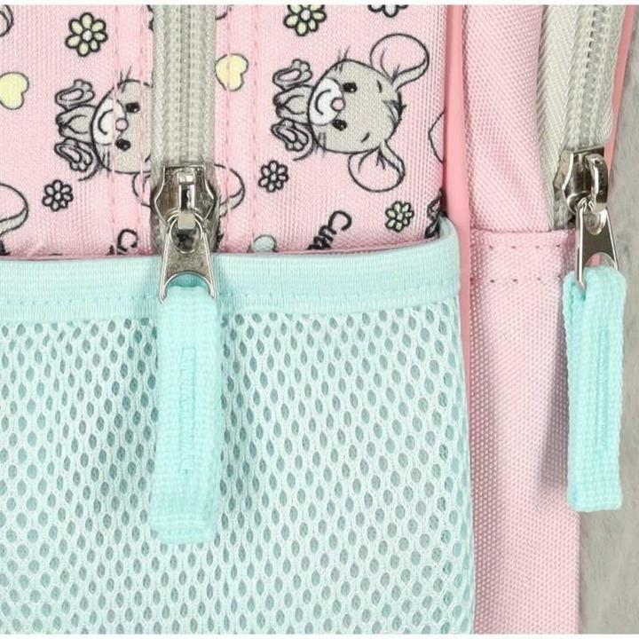 Produktbild Majewski Mouse Myszka D7 szaro-różowy (7 l)