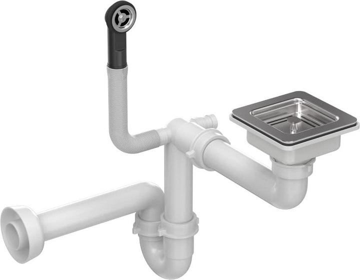 Produktbild Q Company DAVID 40 GraniteQ silver stone (42 cm, 42 cm)
