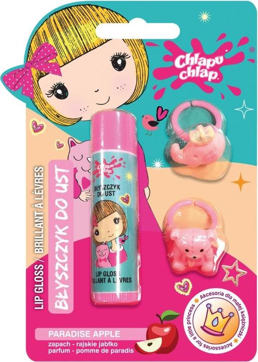 Produktbild Chlapu Chlap Splap Splap Lip Gloss Apfel + 2 Ringe (Lippenpflege Stick)