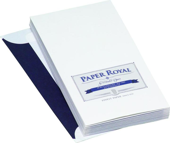 Magni Pack d'enveloppes 20/Dl Paper Royal blanc (110 x 220 mm, 20x)