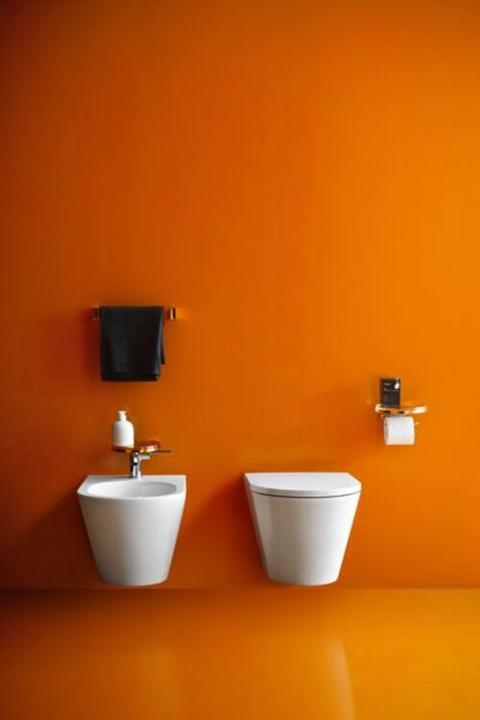 Produktbild Laufen Wandbidet KARTELL 1 Hahnloch-Ausführung weiss LCC