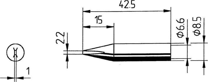 Productafbeelding Soldeerstift 842CD, Ø 2,2mm (Soldeerstift)