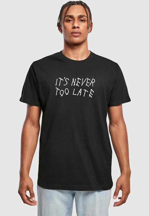 Produktbild Mister Tee MisterTee It Is Never Too Late Tee - 185987 (XS)