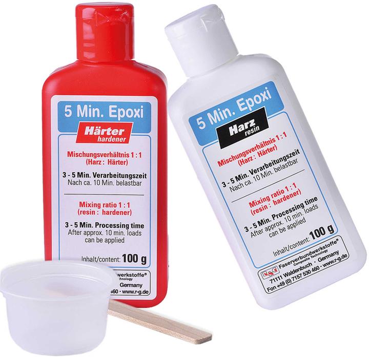 Actual product image R&G 5 minute epoxi (200 g)