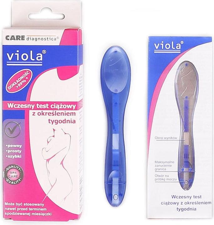 Actual product image Viola Early pregnancy test (1x)