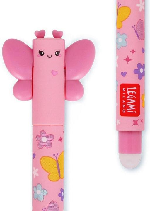 Actual product image Legami Roller Gel Pen Butterfly (Pink, 1 x)