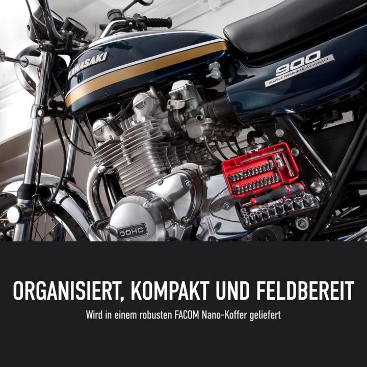 Produktbild Facom Ratschengriffkasten 1/4, wartungsfrei