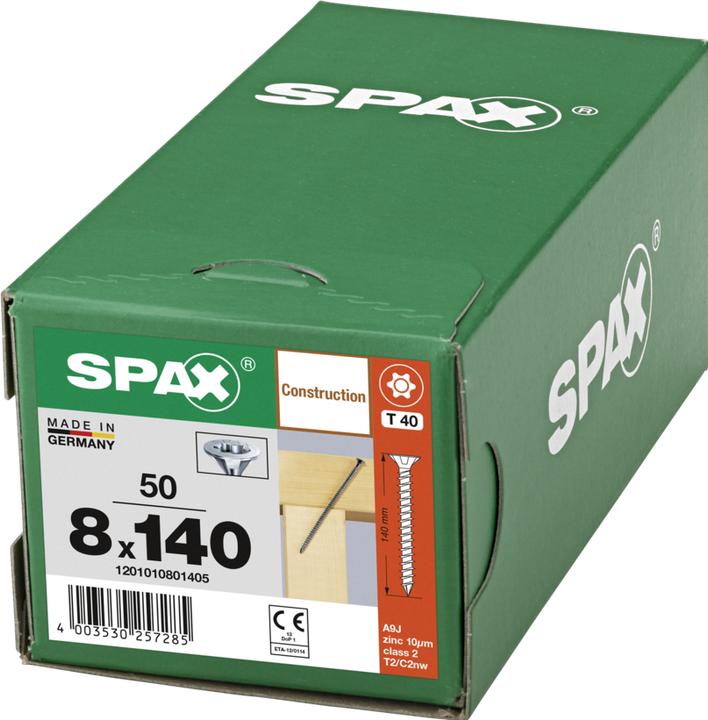 Produktbild Spax Holzbauschrauben (50 Schrauben pro Stück)