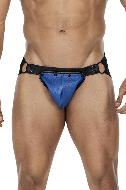 Produktbild Cut4men Herren Jock Strap in schwarz/blau (S, M)