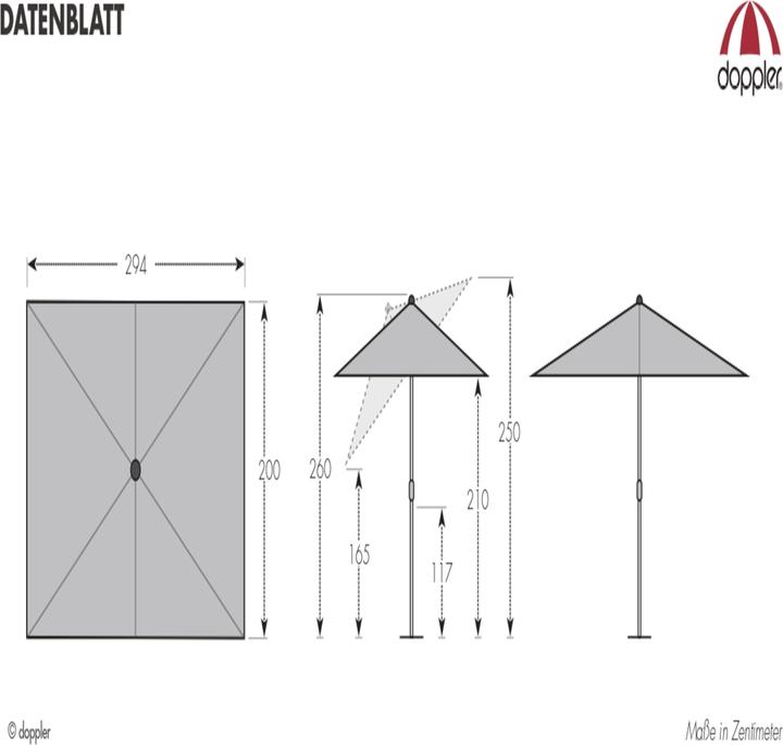 Produktbild Doppler Active Auto Tilt (2 m)