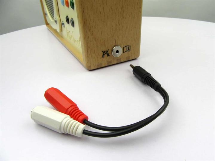 Produktbild Hörbert barrierefrei 3 Tasten mit USB-C Anschluss und Buchse