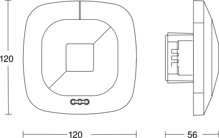 Immagine prodotto Steinel Rilevatore di presenza HF 360 COM 2 (12 m)
