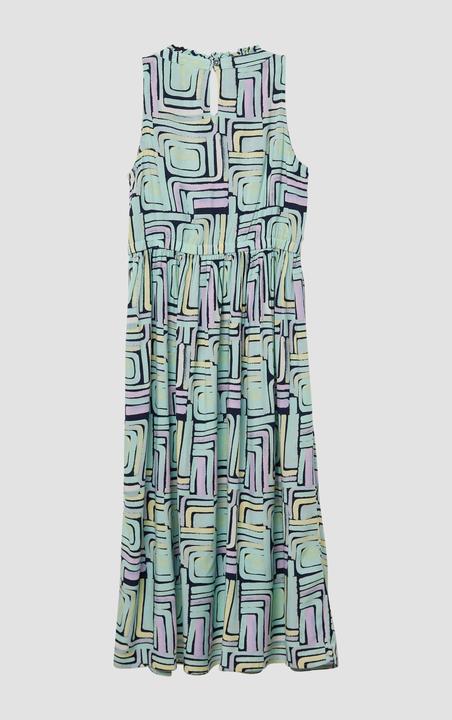 Actual product image S.Oliver Kleid Midikleid aus Viskose mit Rüschenkragen (140)