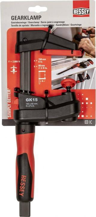 Produktbild Bessey Getriebezwinge GearKlamp (150 mm)