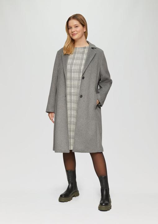Image du produit s.Oliver Kleid Gemustertes Sweat-Kleid mit Turtleneck (46)