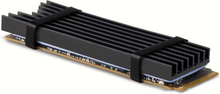 Image du produit Axagon CLR-M2L6 dissipateur passif M.2 SSD - 2280, hauteur 6 mm, aluminium