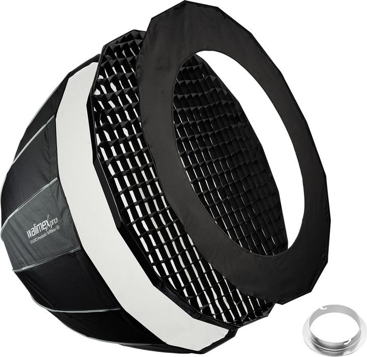 Walimex pro Studio Parabolic Softbox 120 Elinchrom (Parabole Softbox, 120 cm)