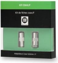 Actual product image D2 Diffusion Kit de fiches coax/SAT (Antenna cable)