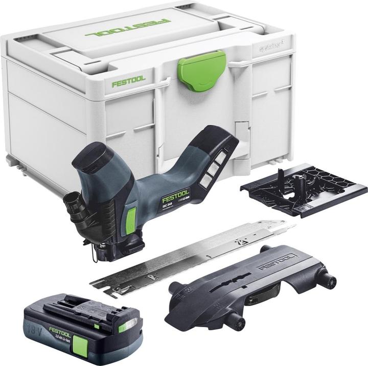 Produktbild Festool ISC 240 EB-Basic Akku Dämmstoffsäge 18 V 240 mm + 1x Akku 3,0 Ah + Systainer - ohne