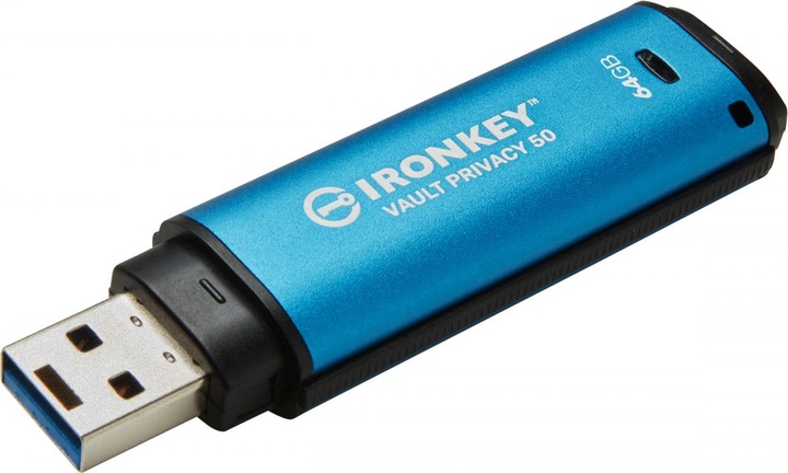 Produktbild Kingston IronKey Vault Privacy 50 (64 GB, USB-A, USB 3.2)