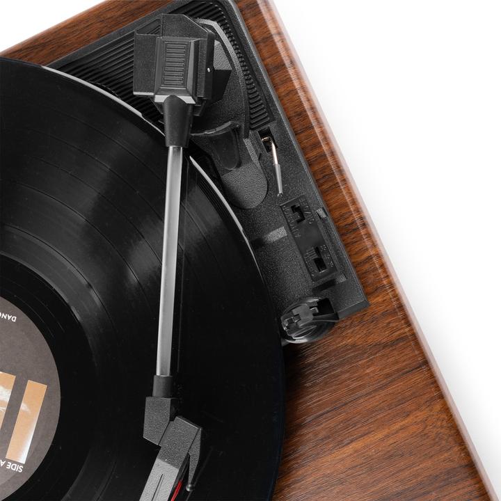 Productafbeelding Audizio Platenspeler met Bluetooth IN/OUT en Ingebouwde Speakers - RP112D - Retro - (Volautomatisch)