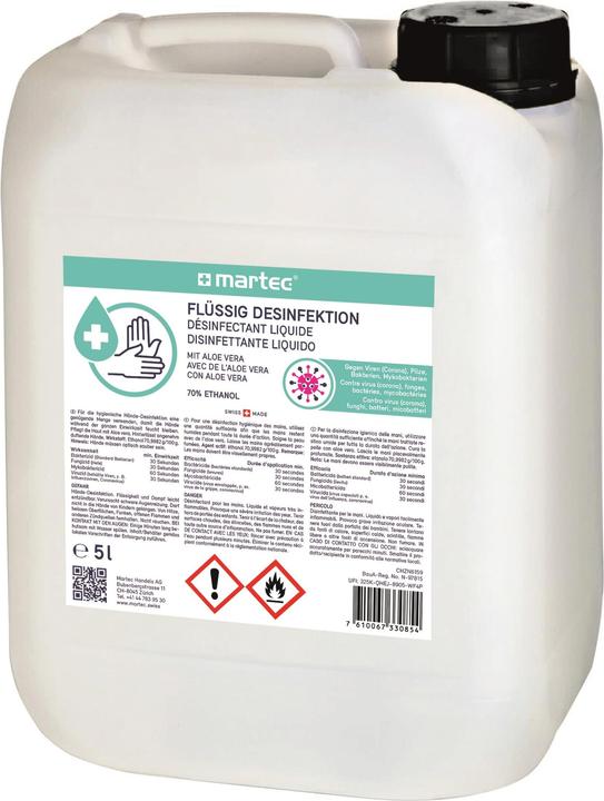 Martec Liquid disinfection with aloe canisters (5000 ml)