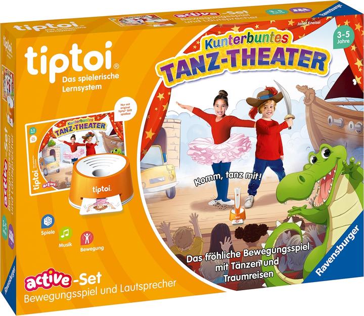Productafbeelding tiptoi actief Set Danstheater'22 D (Duits, 3 - 5 Jaren)
