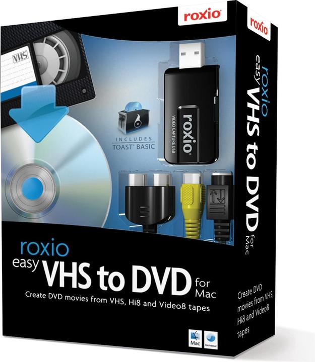 Roxio Easy VHS to DVD (1 User, unbegrenzt)