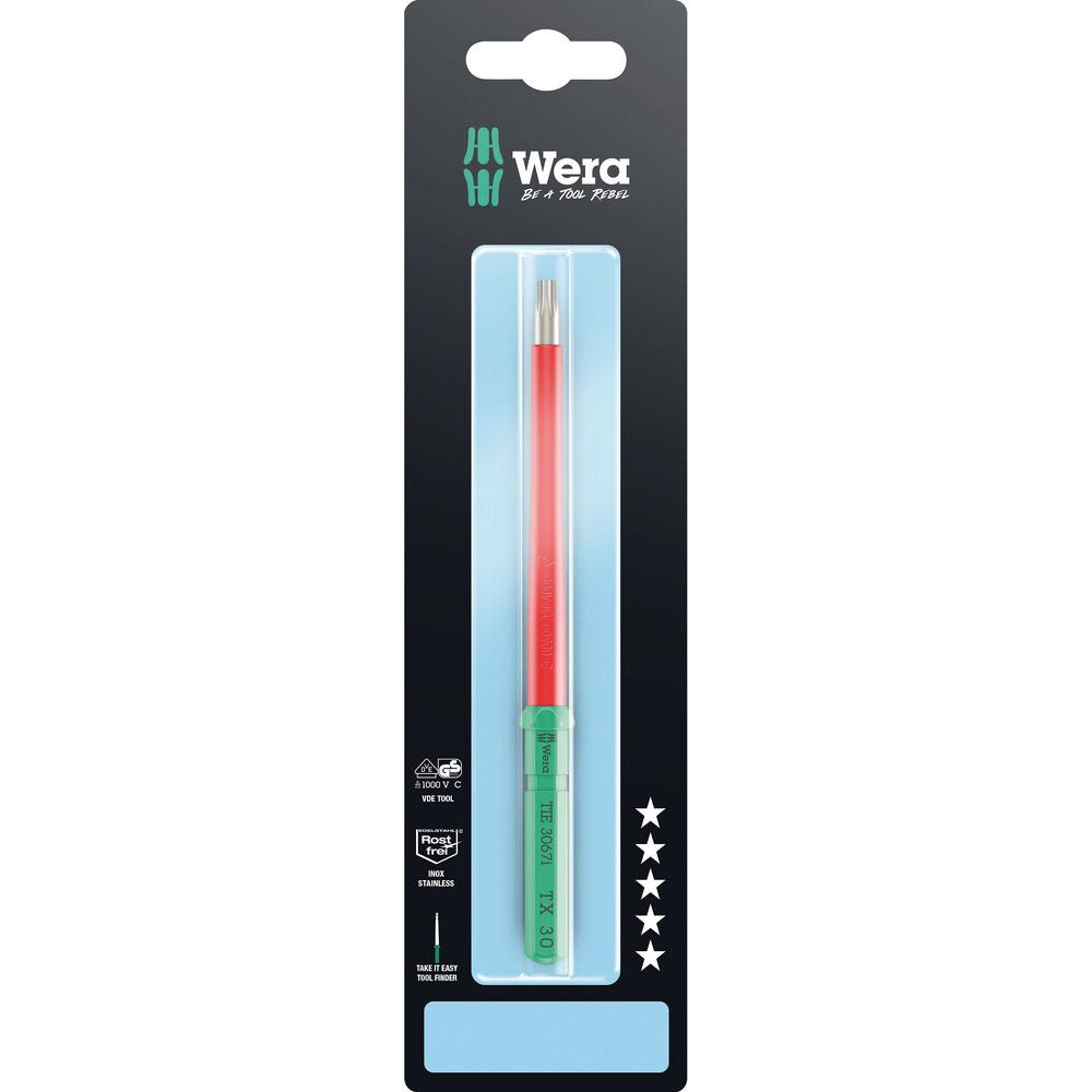 Wera, Schraubenzieher, Kraftform Kompakt VDE 3067 i TX 10x157mm TIE SB